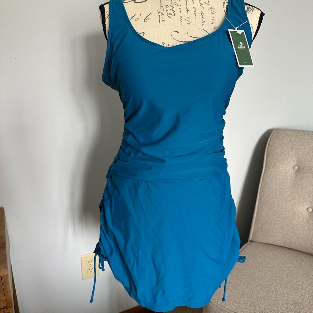 Blue Women's Swim One Piece